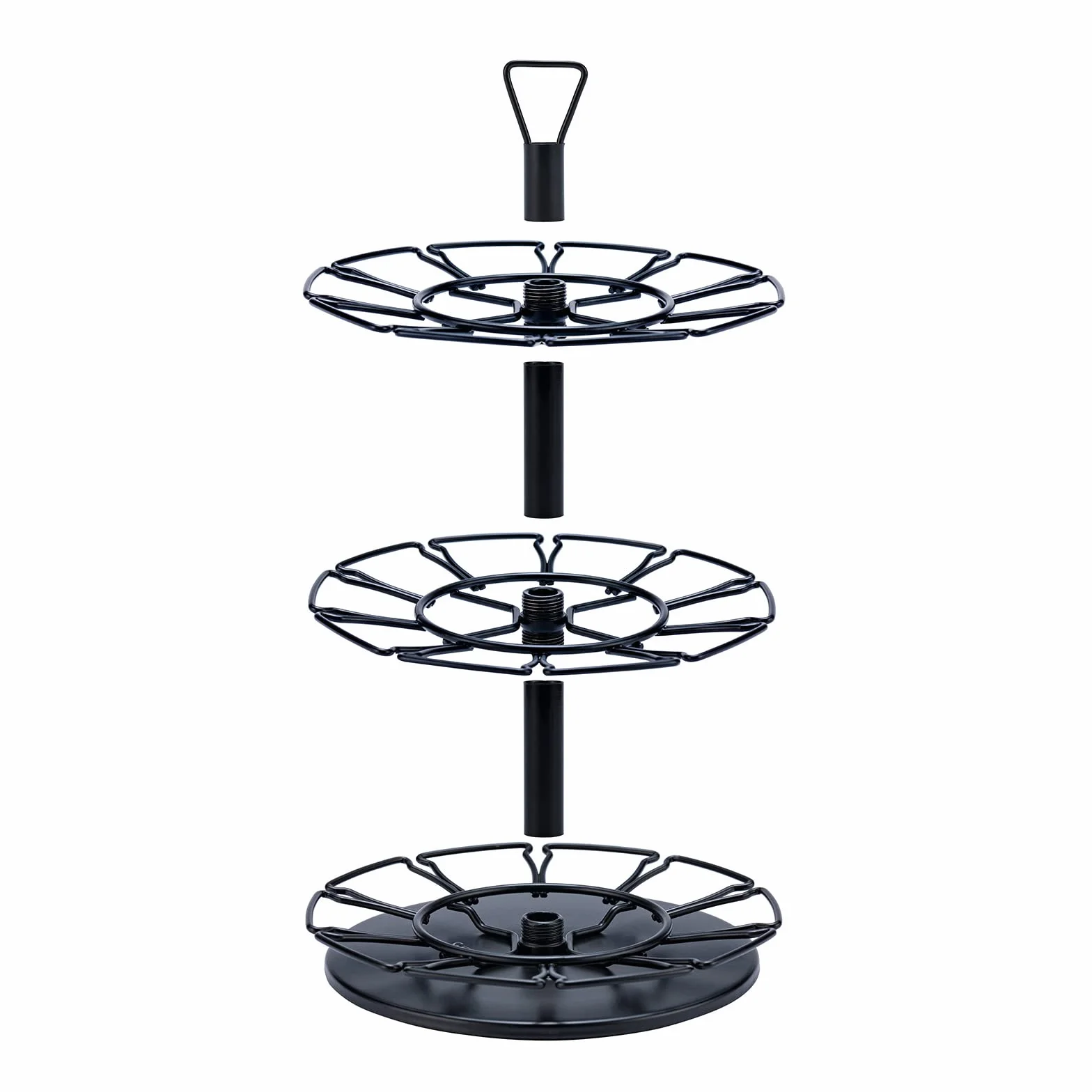 Flagship Carosello di cialde di caffè a 3 livelli per Dolce Gusto in metallo fai da te per Nescafé Dolce Gusto (capacità di 30 cialde)