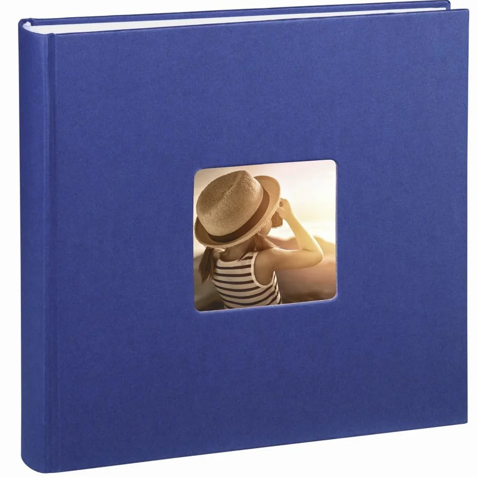 Hama Fine Art Album Fotografico, 30 X 30 cm, Blu, 30 x 30