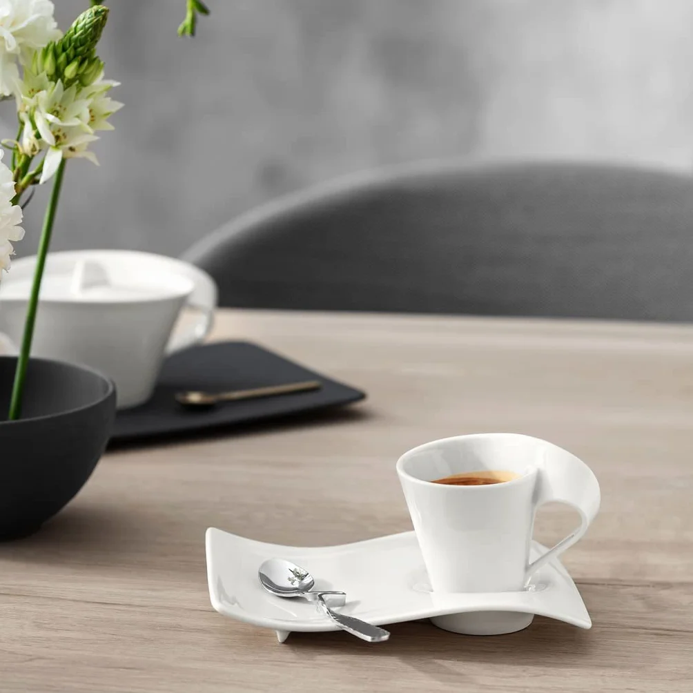 Villeroy & Boch NewWave Piatto Party, Piattino, Porcellana Premium, Piccolo