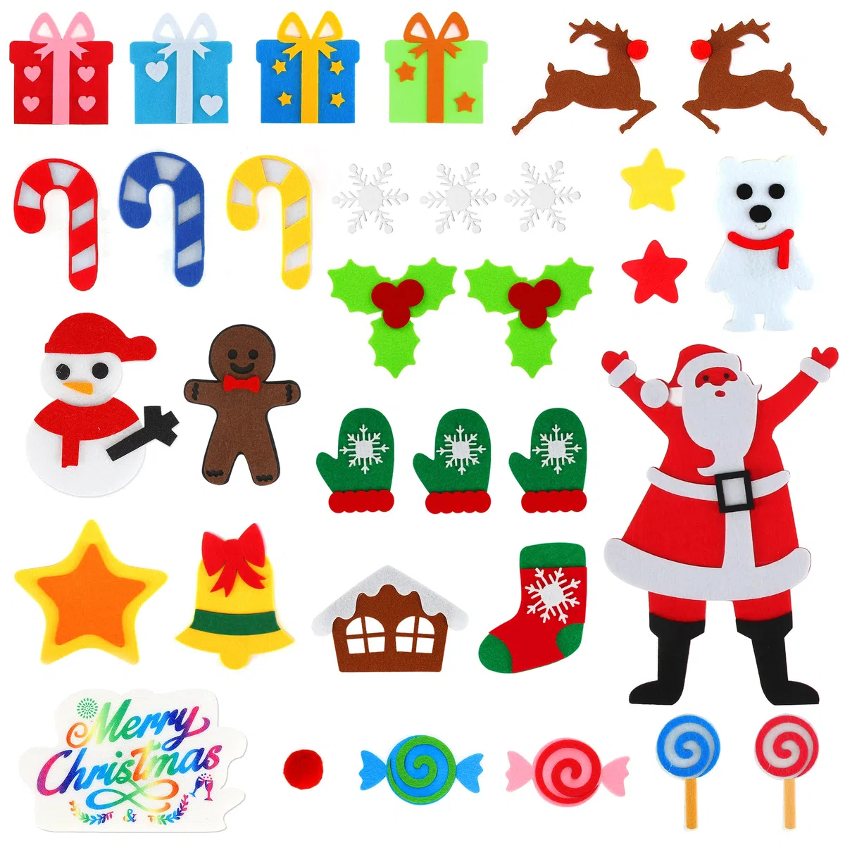 FIFlying Albero di Natale in feltro bambini