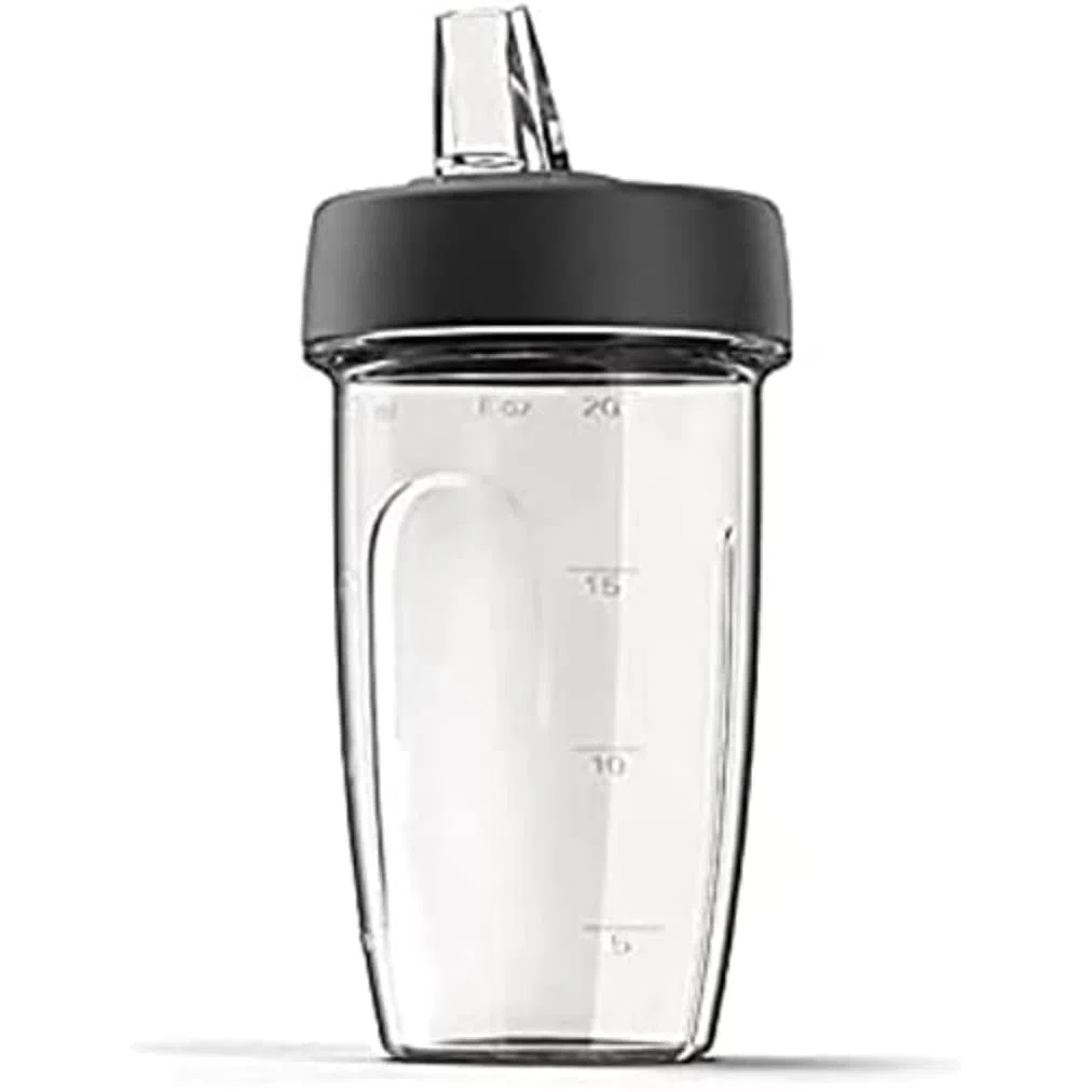 Kenwood KAH740PL Accessorio Frullatore Smoothie-to-go Blend - Xtract per impastatrici Planetarie, frullati nutrienti in modo semplice e veloce, in dotazione 2 bicchieri da 0,6L, lame in acciaio inox