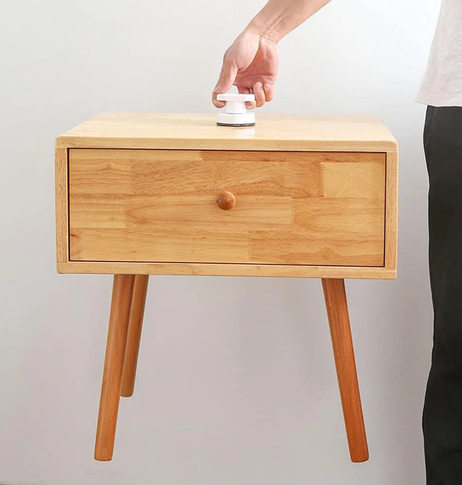 KAFENDA Mini Forte Ventosa Specchio di Vetro Maniglia Della Porta Vasca Da Bagno Doccia Maniglia Cassetto Della Cucina Maniglia Ventosa Porta del Bagno Frigorifero Ventosa non porosa (Bianco)
