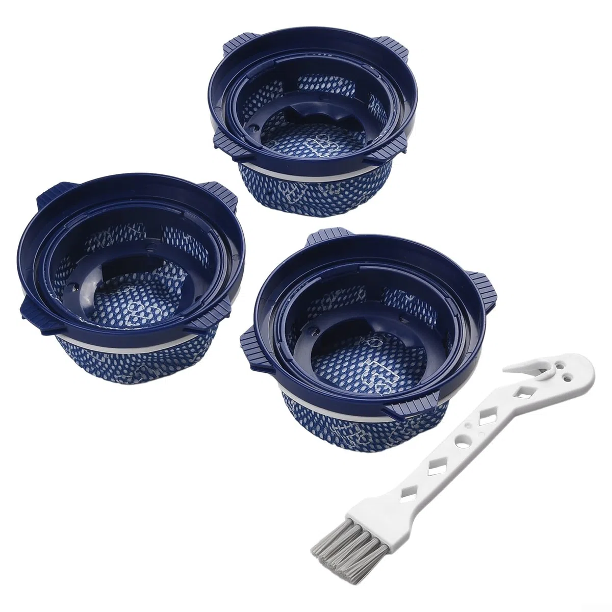 3 filtri di ricambio con spazzola di pulizia, per aspirapolvere per Jet 75 Jet 90 Jet 70 Jet 75+ Jet 60 Jet 70+ VS9000RL accessori filtro
