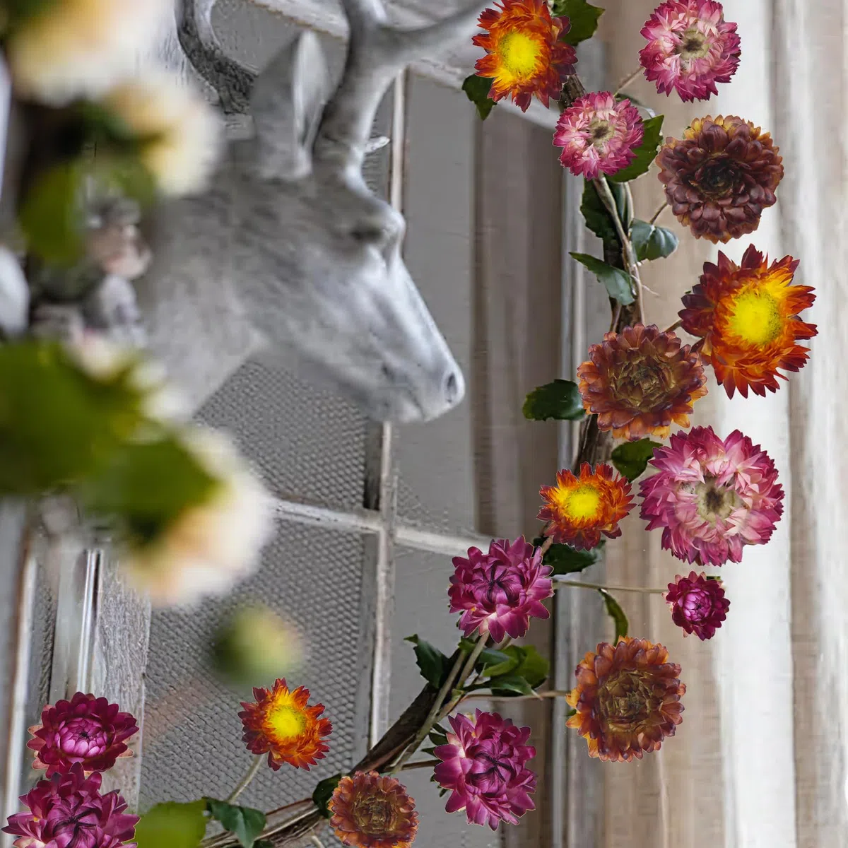 60 Pz Fiori Secchi Teste Fiori di Gerbera Crisantemo Naturale Vera Margherita Girasoli Composizioni Fiori Secchi per Decorazioni di Nozze Bomboniere Resina Candele Album Regalo Fai Da Te