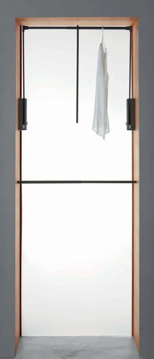 Appendiabito saliscendi Grigio per Armadio Originale cm 77-120
