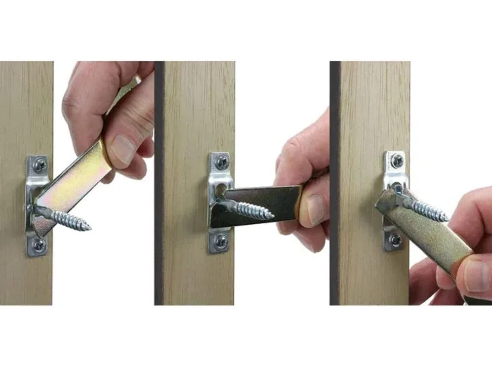 SISI UK Chiave a T da 138 mm di sicurezza a T, viti a T, viti a T, per bloccare cornici per opere d'arte, cornici in legno, confezione da 1.