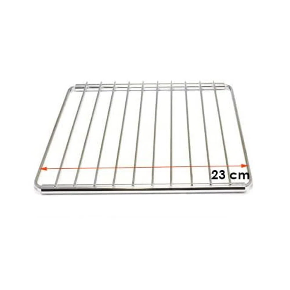 Griglia Grigliette Forno Elettrico Compatibilità Universale | Lunghezza 23 Cm - Larghezza Estendibile 23 -> 40 Cm Con Fissaggio A vite