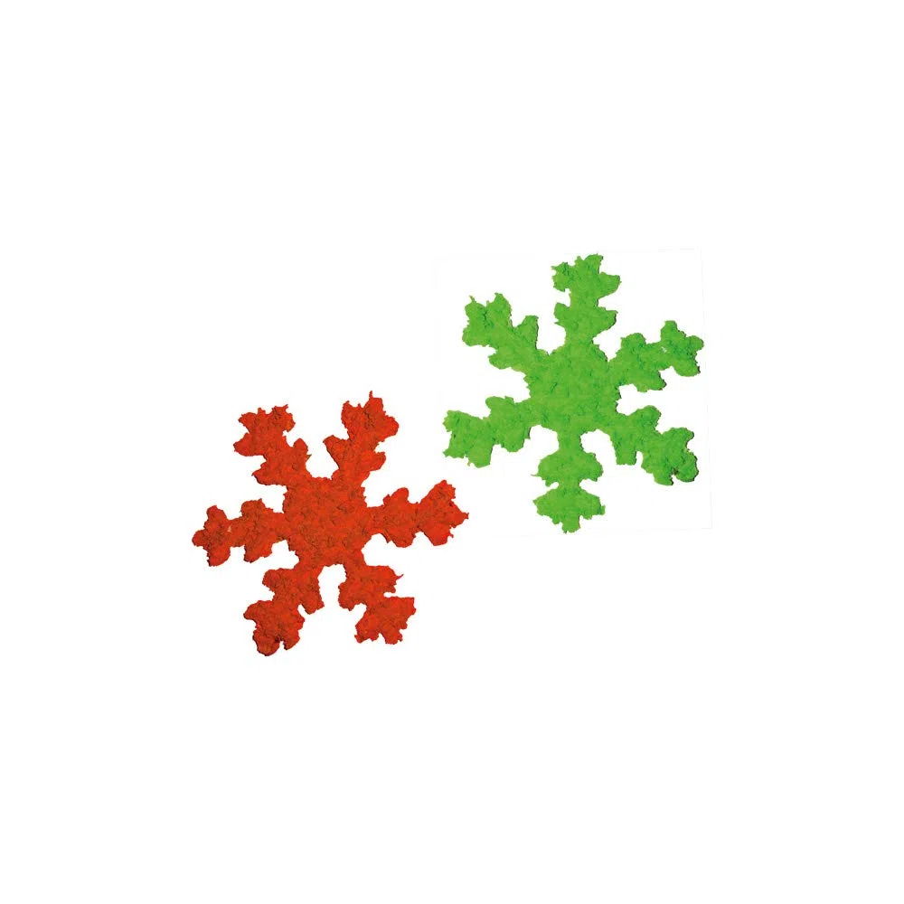 Fixo Kids 64551 - Perforatrice speciale in gomma EVA a forma di fiocco di neve, 3,8 cm.