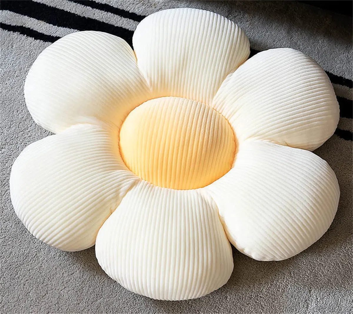 STAR FIRE Fiore Cuscino Carino Peluche Pavimento Casual Confortevole Camera Decorazione