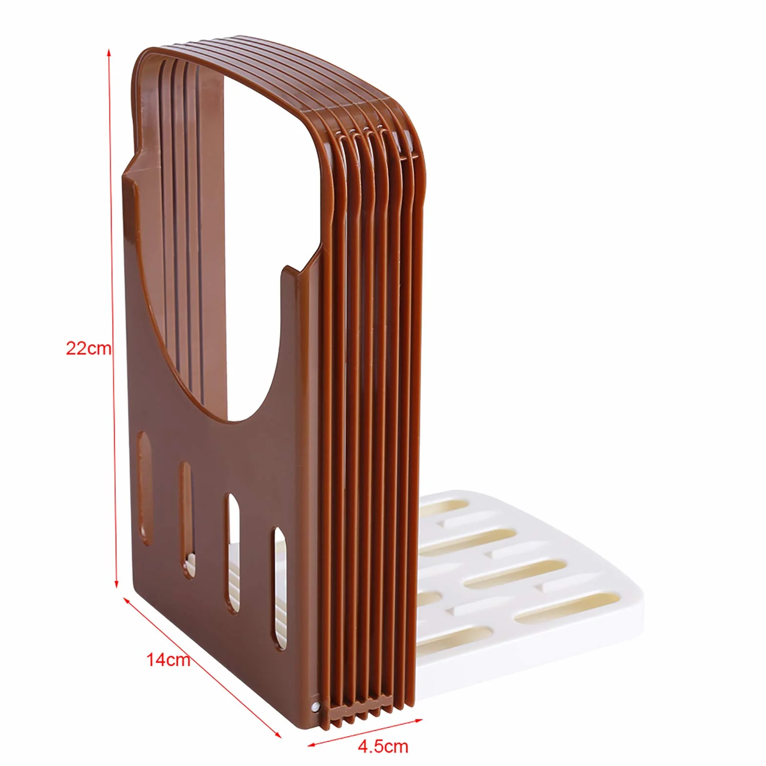 Affettatrice per pane, affettatrice per pane manuale guida per il taglio del pane tostato tagliere il pane con supporto per briciolare con 4 diversi spessori sandwich maker toast affettatrice