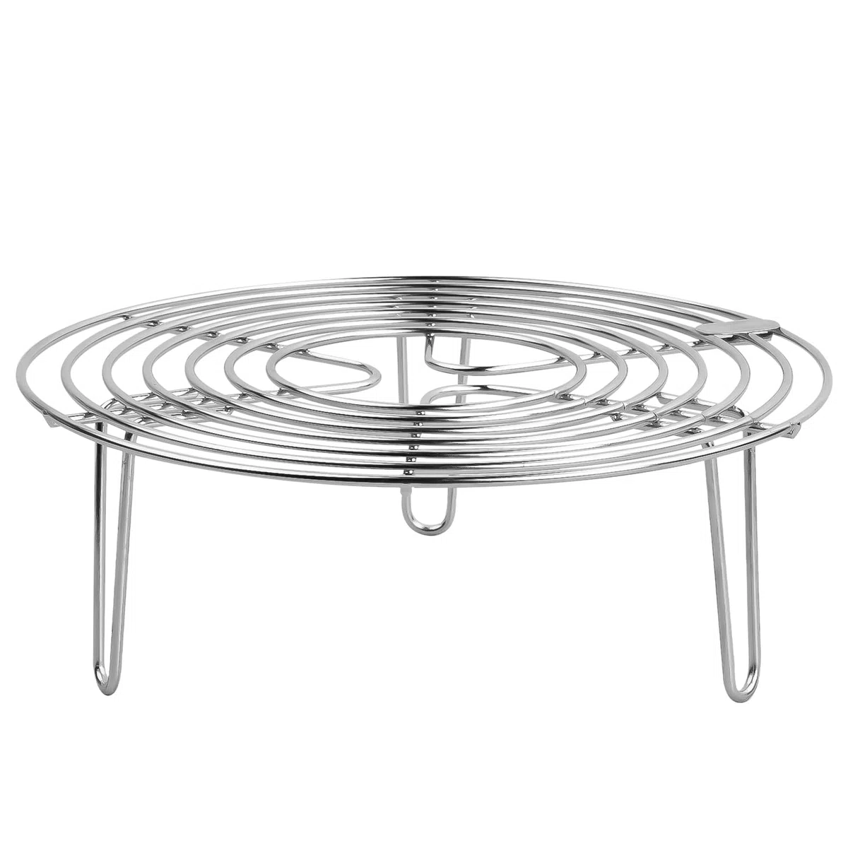 Griglia di Cottura in Acciaio Inox Griglia di Raffreddamento, Cremagliera del Vapore della Cucina Supporto per Cottura a Vapore Porta Uova Cottura (20 * 7cm)