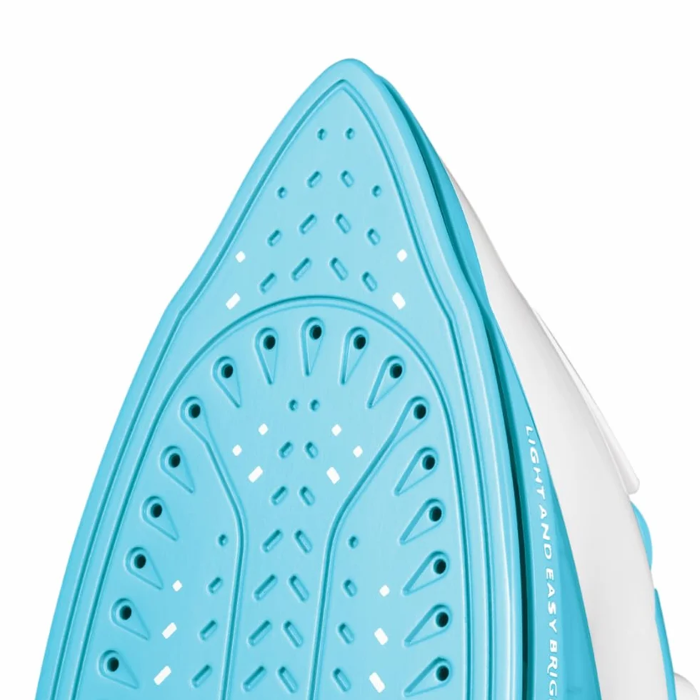 Russell Hobbs Ferro da Stiro a Vapore 2400W, Colpo di Vapore 115g/min, Piastra con Ammorbidente, Autosteam, Capacità 240ml, AntiCalcare & Anti-Goccia, Light&EasyAqua 26482-56