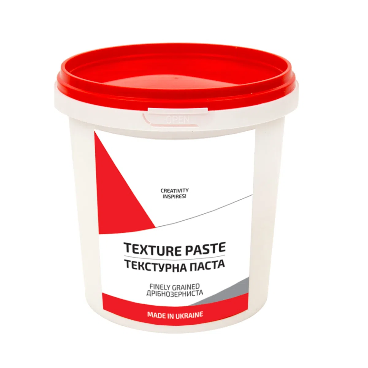 Texture Paste 500 ml Fine – Pasta Acrilica per Modellare Bianca per Tela e Quadri in Rilievo | Pasta Strutturale per Quadri, Arte, Modellismo e Pittura Acrilica | Modelling Paste