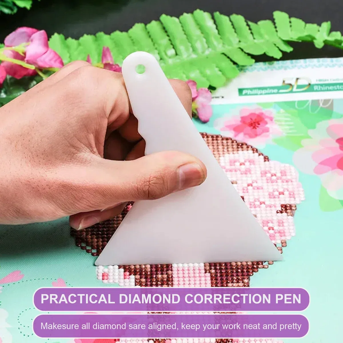 30 Slots Diamond Painting Kit Completo con Diamond Painting Accessori, 5D Kit Diamond Painting Professionale per Pittura Diamante, per DIY Fai da Te, Unghie Nail Art, Gioielli, Artigianato