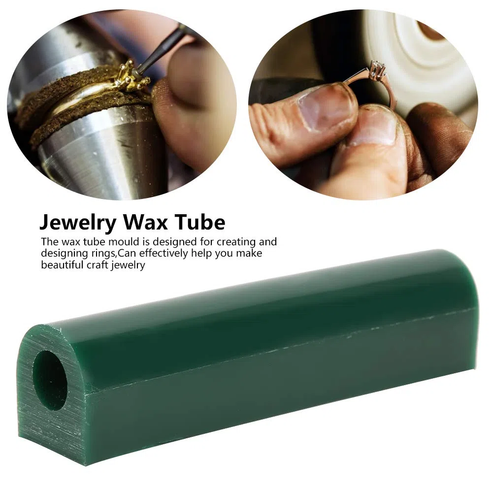 Tubo per anello di cera, comodo tubo di cera per gioielli resistente all'usura facile da installare, per strumenti di intaglio Strumenti per gioielli