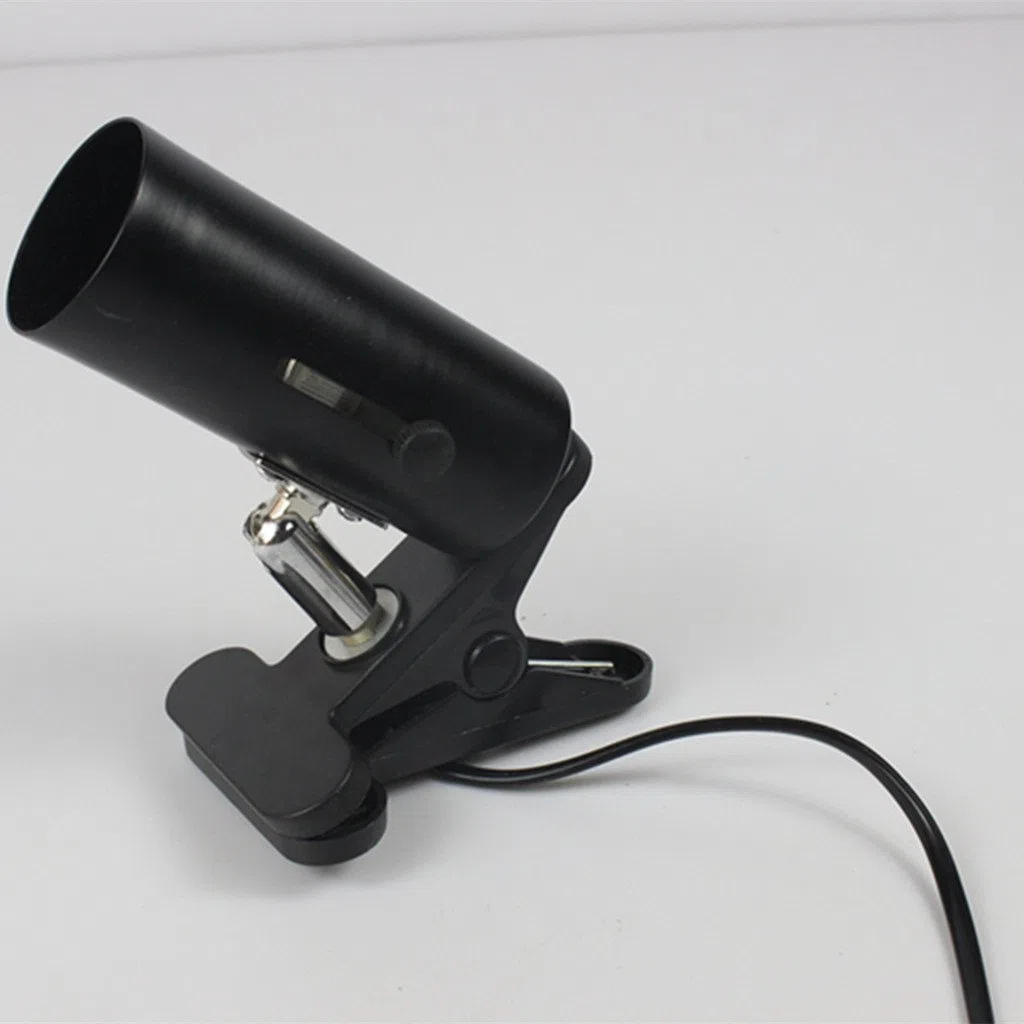 Nw-02 Lampada per rettili con morsetto, supporto per emettitore di calore in ceramica o lampadina a infrarossi