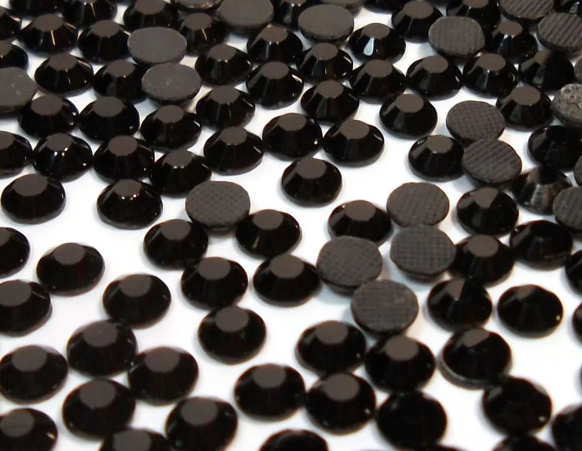 Perlin 720 pezzi Hot Fix 6 mm vetro posteriore piatto strass SS30 HotFix rotondo cristallo gemme 5,5 ~ 6 mm, 5,5mm ~ 6mm, Vetro, vetro