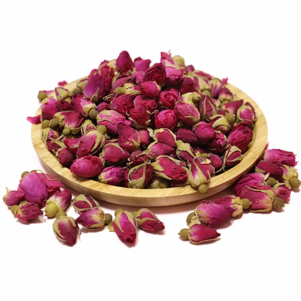 Boccioli di Rosa Essiccati Naturali Petali di Rosa Essiccati Decorativi - 200g