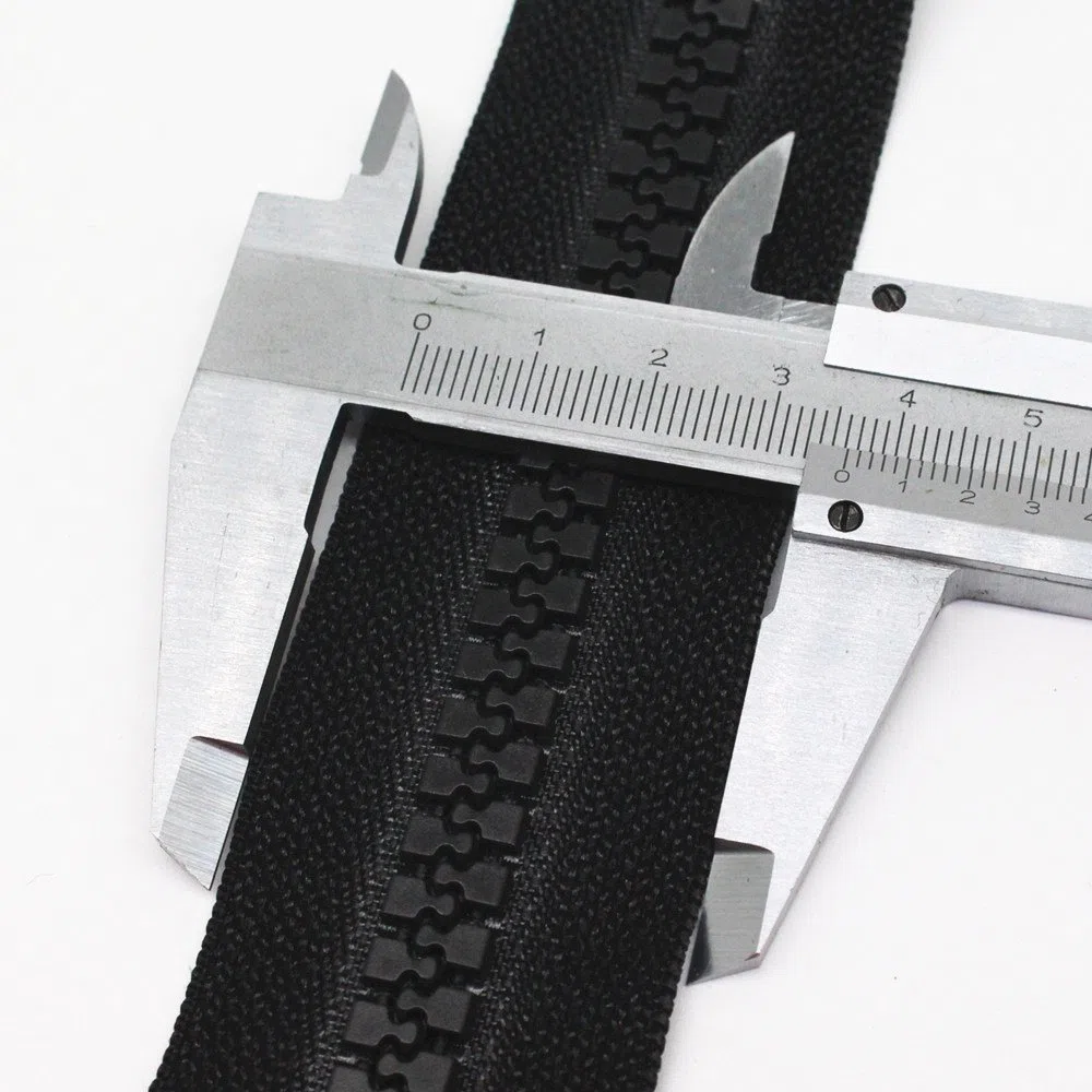YaHoGa 182 cm #10 separare Grandi plastica Cerniere Lampo Nastro Nero con Doppio Linguetta Slider per Cucire, Sacco a Pelo, Barca, Tela, Copertura, Trampolino, Cuccia, Tenda