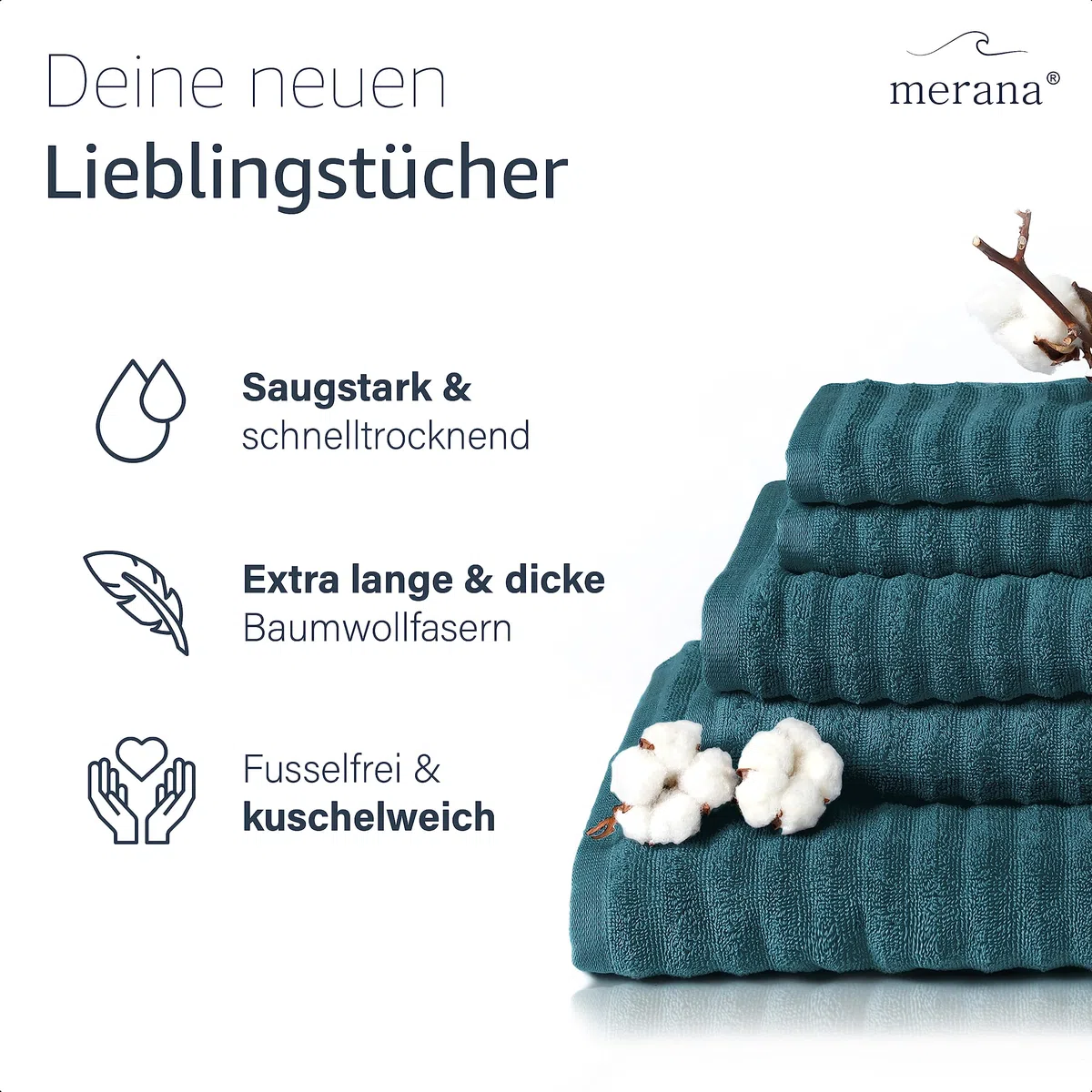 Merana Oslo, telo mare per sauna e mare, extra grande, assorbente, morbida e senza pelucchi, spugna di lusso, 100% cotone, Oeko-TEX, 590 g/m² (olio di petrolio, 80 x 200 cm)