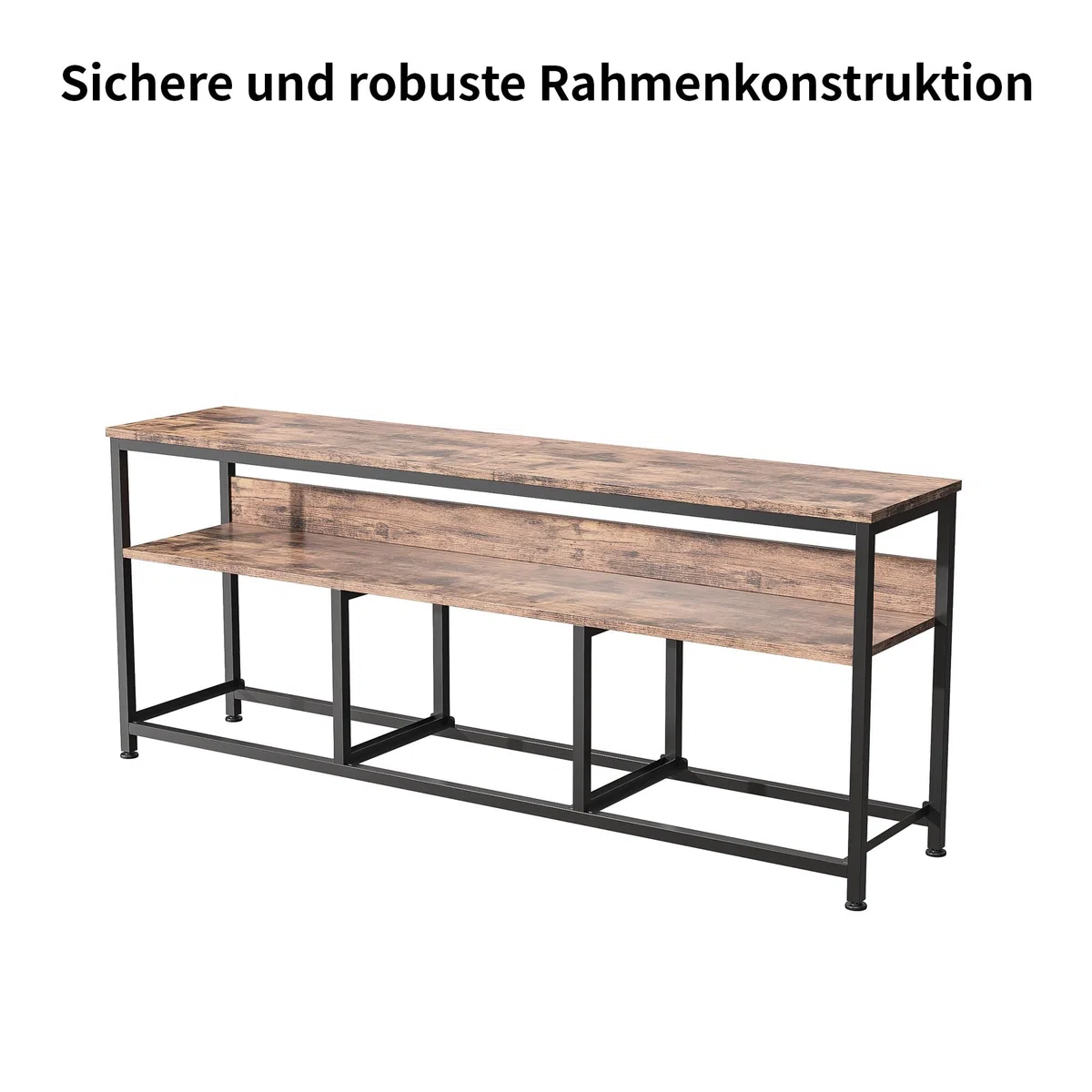 BRILVERDE Mobile per TV, con LED, 3 cassetti in tessuto, con scomparti aperti, in legno, 108 cm, per soggiorno, camera da letto, colorato (colorato)