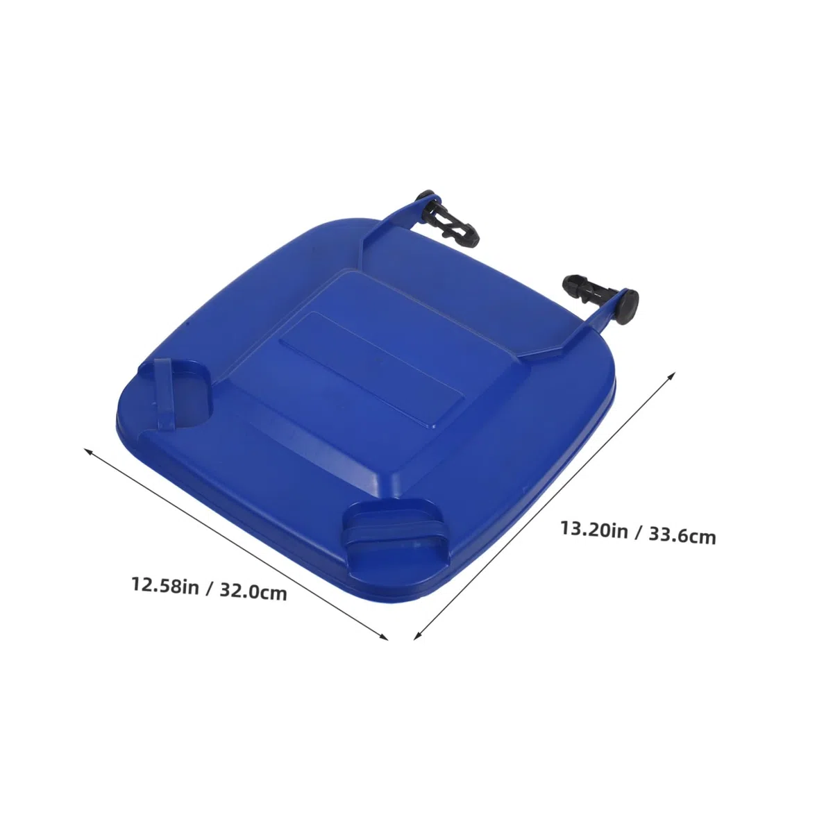 ABOOFAN Coperchio Antiodore, p e Blu in della Plastica Spazzatura per Bidone Leggero Ricambio Bagno e Cucina per Contenitori Immondizia