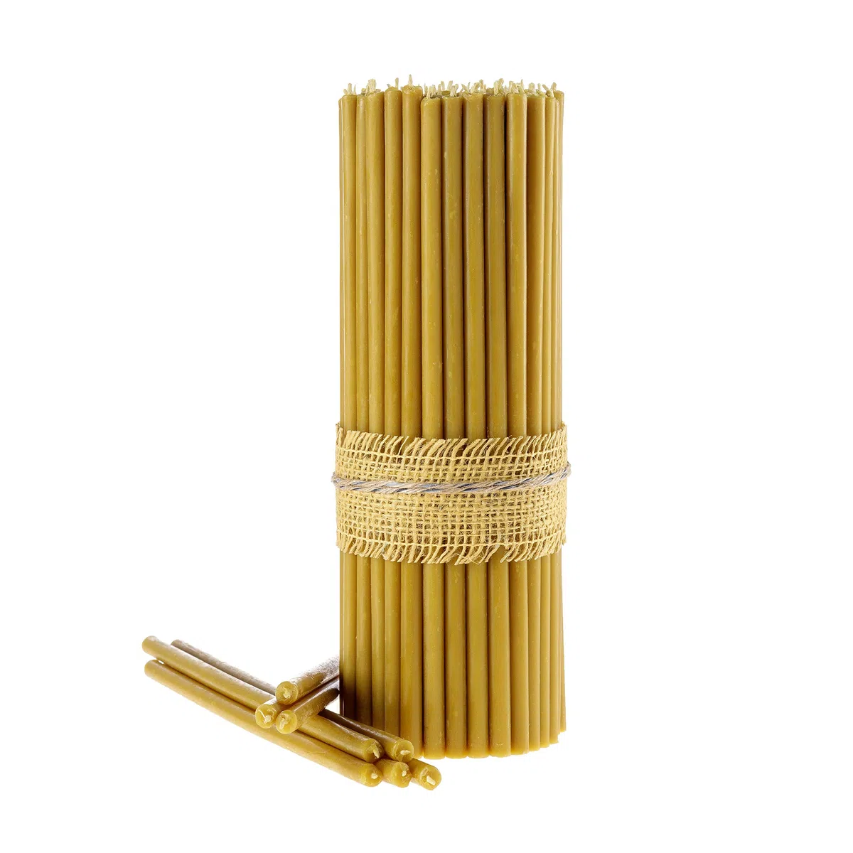 Danilovo Candele Profumate in Pura Cera d’Api – Candele Chiesa Ortodossa per Preghiere, Natale, Lunghe, Morbide, N20, Altezza 30,5 centimetri, 75 pz