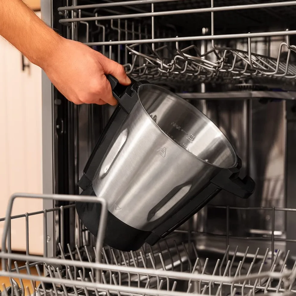 Cecotec Caraffa Havana Easy, capacità di 3,3 litri, brocca in acciaio inox con rivestimento antiaderente, compatibile con Mambo Touch