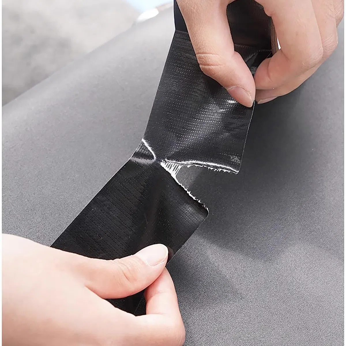 Pelle Adesiva Per Riparazioni - Nero, 1 Rotolo, 10cmx 10m, Kit la Riparazione Della Sintetica Autoadesiva, Toppe Autoadesive, Ripara Divano Sedili Dell'auto Mobili Divani Borse