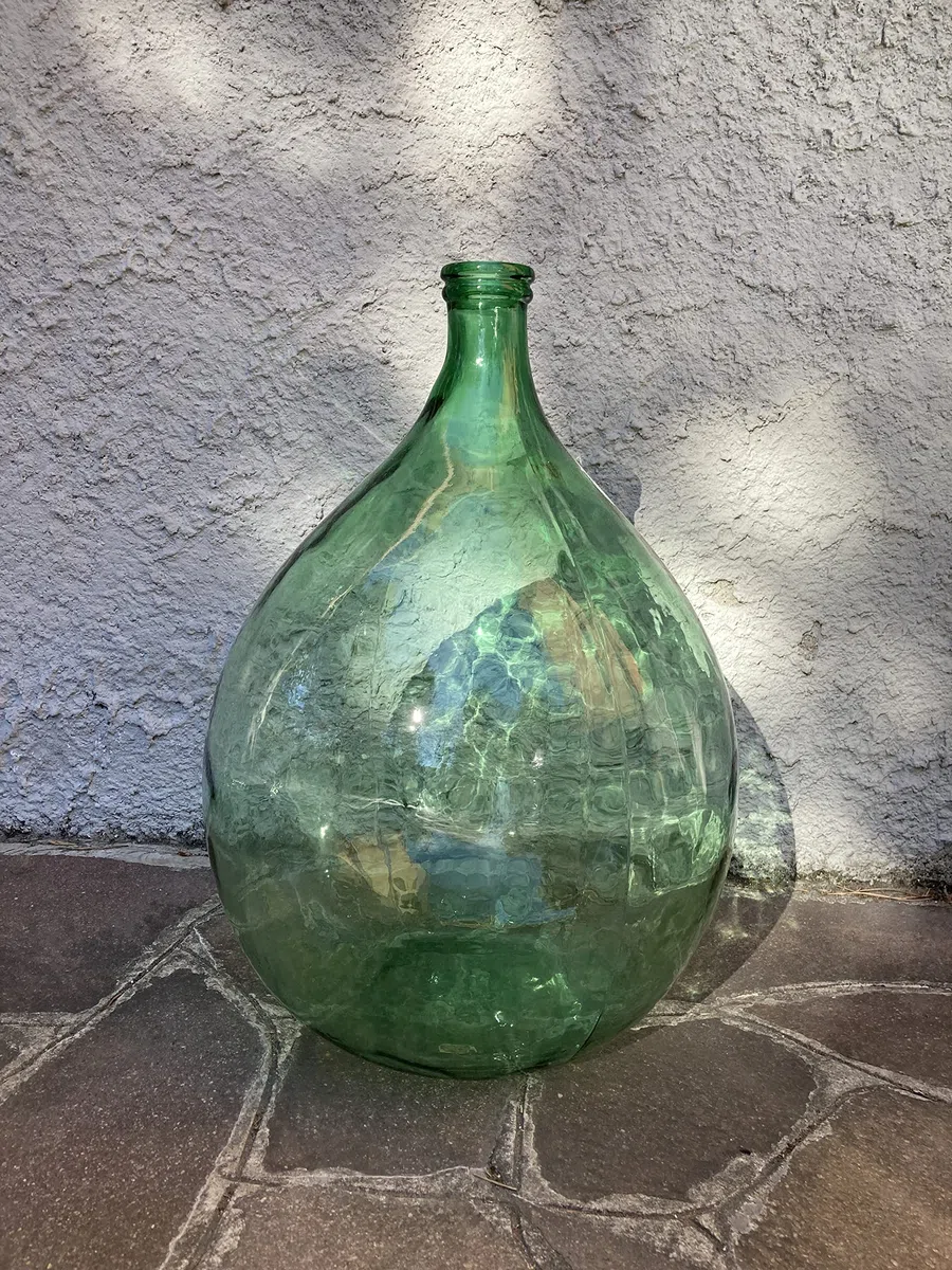 Generico Damigiana vetro verde 54 litri (numero 1)