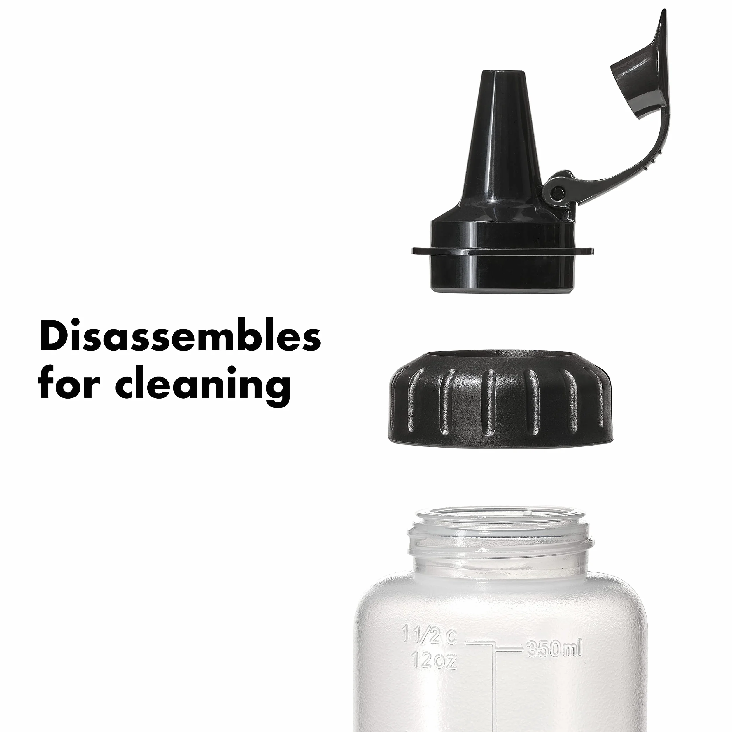 OXO Good Grips Chef's Squeeze Bottle Medium – Confezione da 5