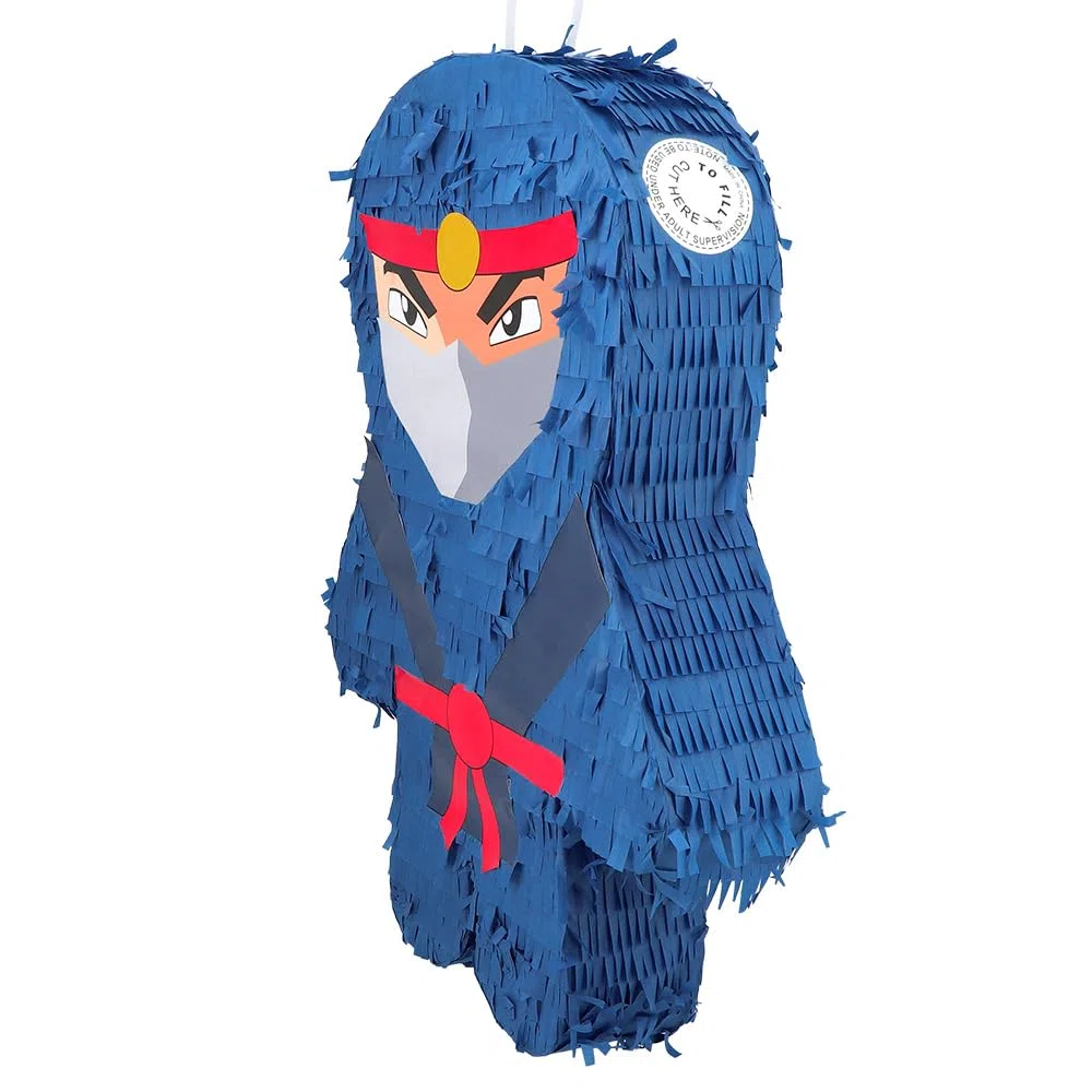 Boland - Pinata Ninja, gioco per feste, decorazione da appendere, decorazione per compleanno, festa a tema e carnevale